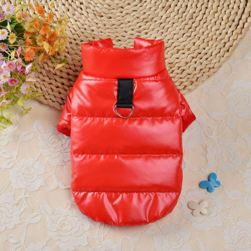 Snoozle Dog Jacket - Small - Red - Rex