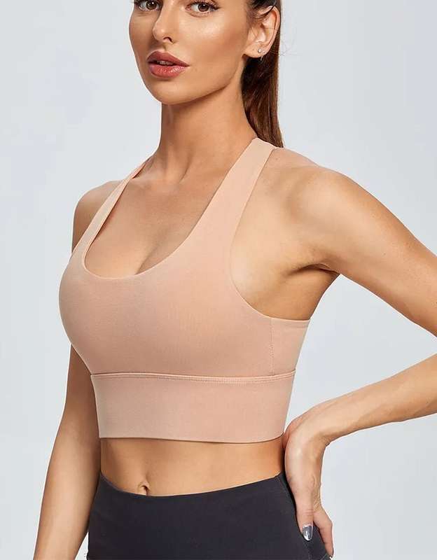 Fitness Sports Bra - High Impact  Blush Pink