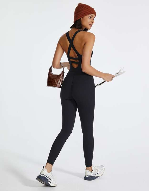 Activewear Jumpsuit for Ladies  Gym, Dance, Yoga, Pilates - One Piece