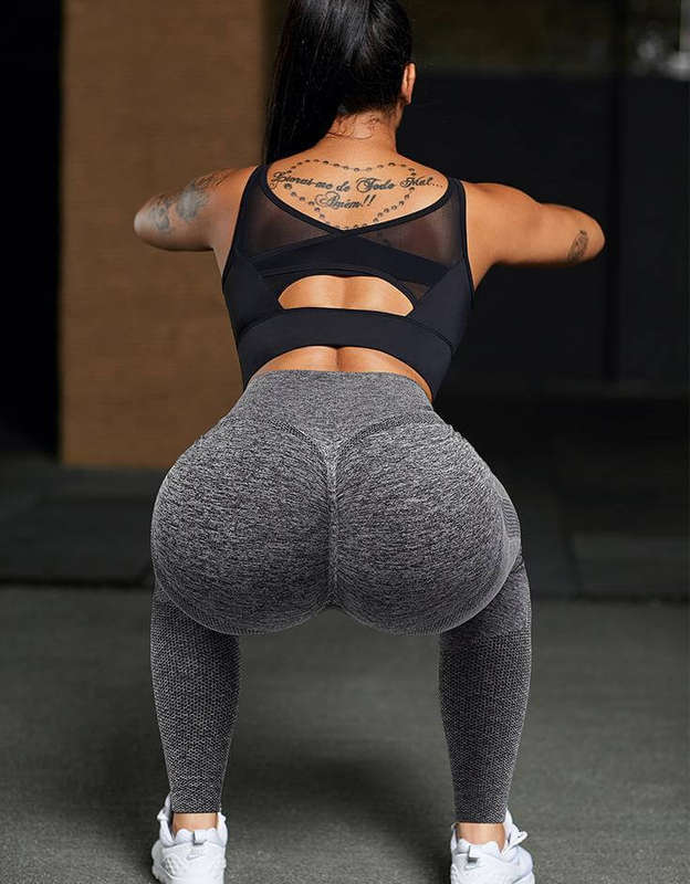 Gym Leggings - Light Blue