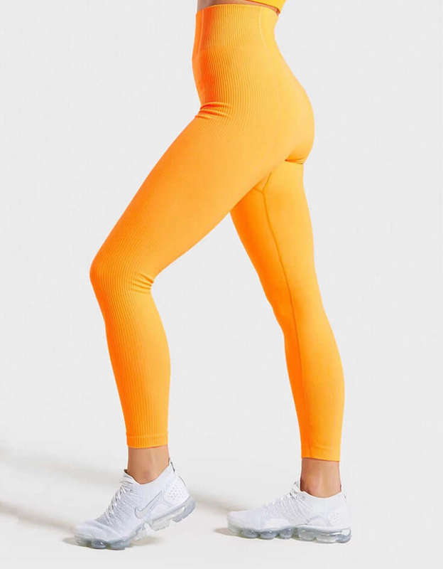Orange Yoga Leggings