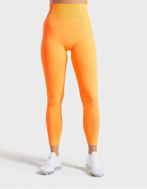 Orange Yoga Leggings