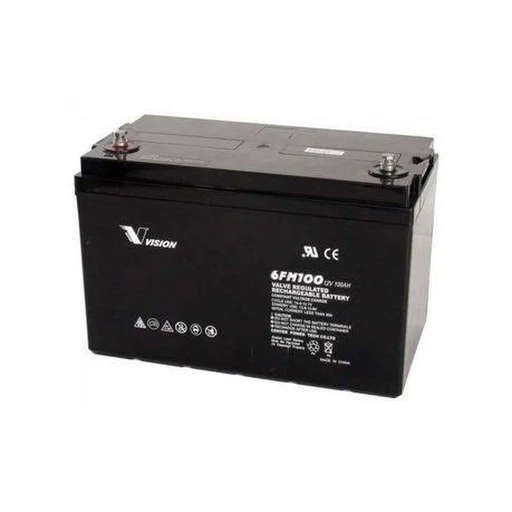100AH 12V Deep Cycle AGM Battery (eXtra Heavy Duty 6FM100Z-X)