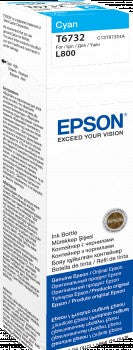 Ink Bottles Cyan 70ml EcoTank L800  /810 / 850 / 1800 Epson.