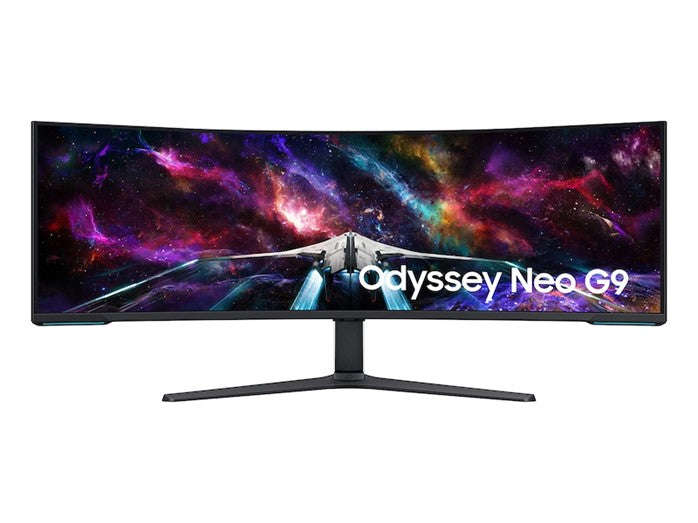 SAMSUNG 57" GAMING 32:9 7680X2160 (DUHD)  1000R  BORDERLESS VA MINI LED 240HZ / GTG 1MS / FREESYN...