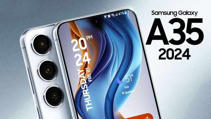5G 6GB+128GB MEMORY/ 6.6''SCREEN/ DUAL SIM SAMSUNG GALAXY A35 AWESOME NAVY