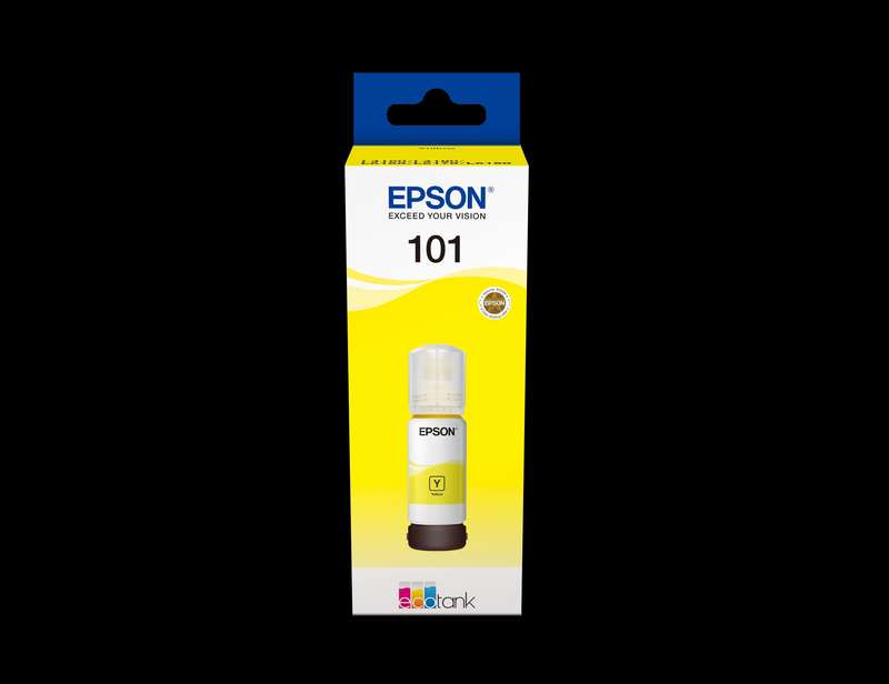 Ink Bottles Yellow 70ml Ecotank L4150 / L4156 / L4160 / L4260 / L6160 / L6170 / L6176 / L6190 / L...