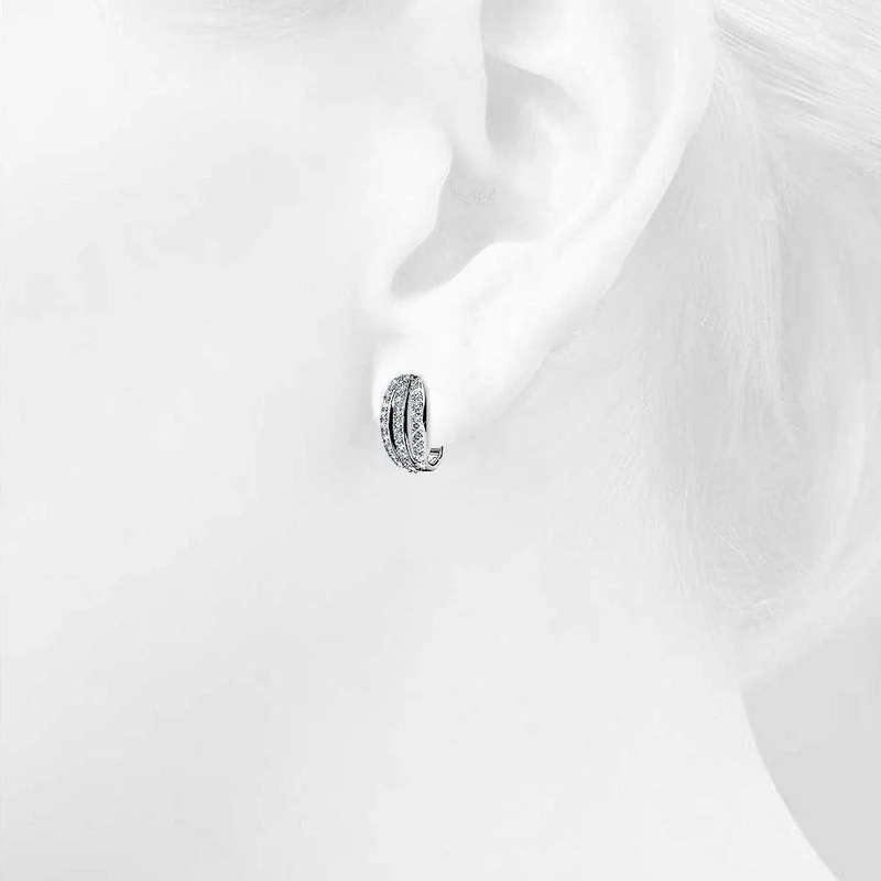 3 Row Arch Earrings