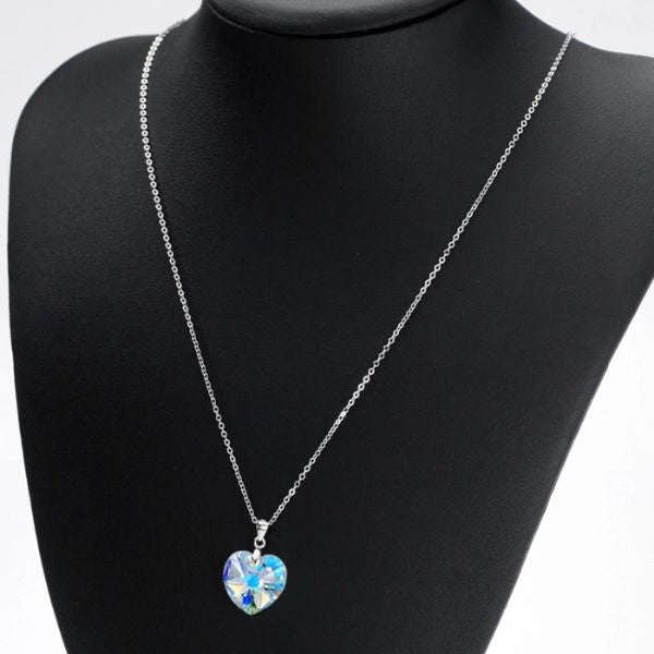 Dhia Crystal Heart Pendant with Crystals from Swarovski