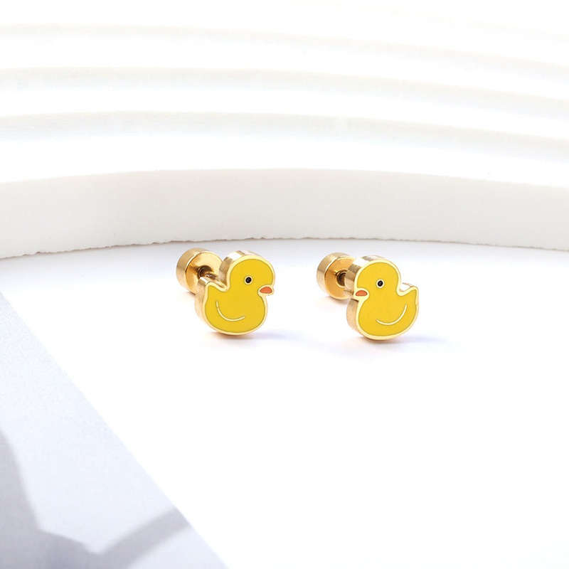 Duck Earrings Set