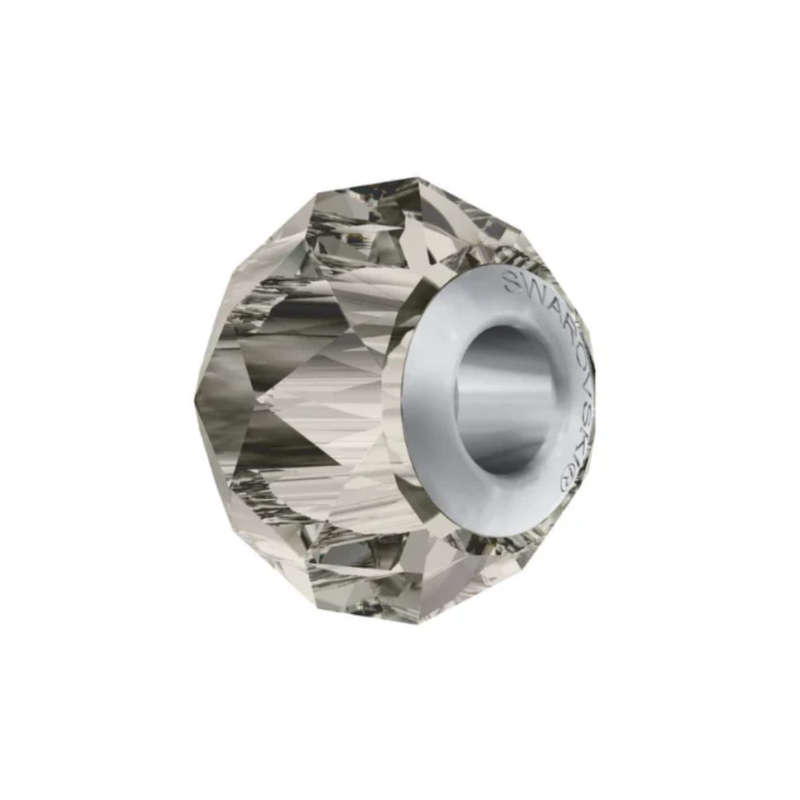 Swarovski 5948 BeCharmed Briolette- Crystal Silver Shade