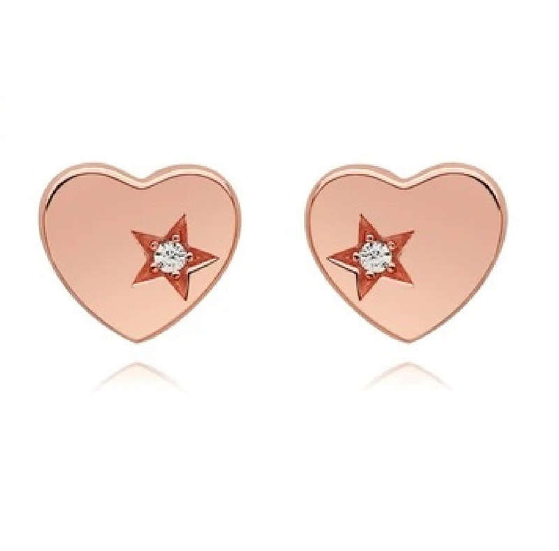 Cupid Heart Earrings