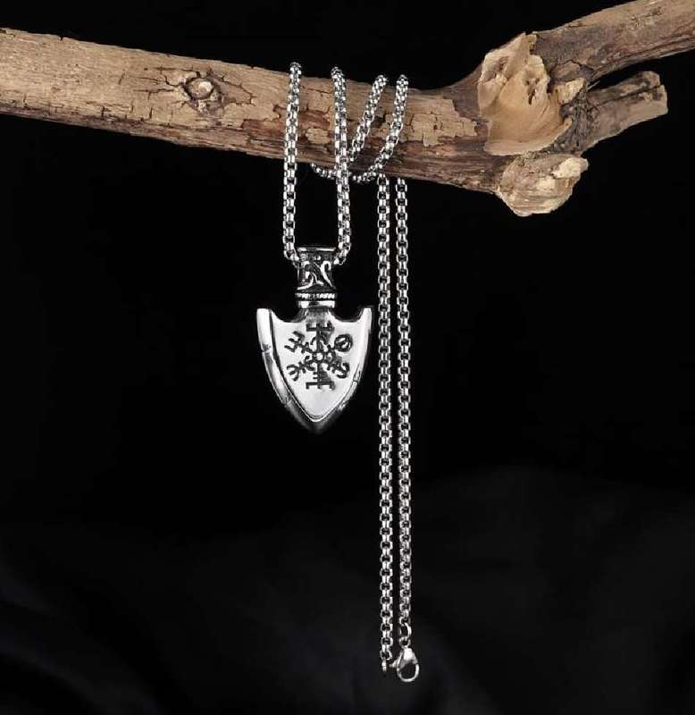 Valknut Arrow Head Necklace