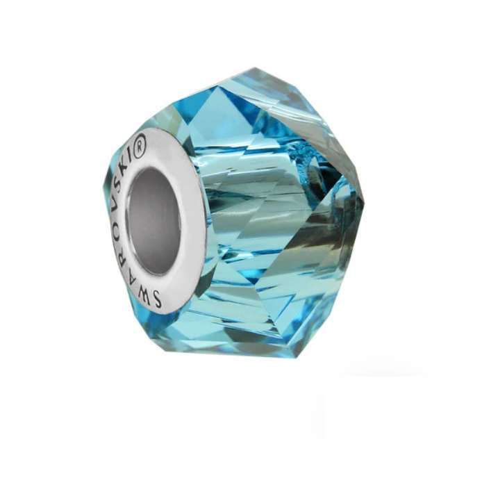 Swarovski Elements 5920 Helix Crystal - Aquamarine