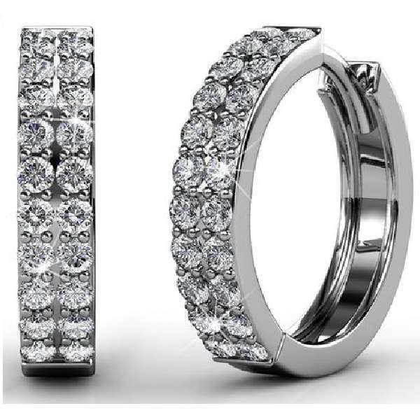 Dhia Magnifico Earrings Embellished with SWAROVSKI® Crystals