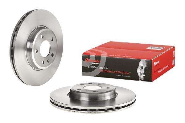 Brake Disc Vented Front Audi A4,A5 2.0,.20TDI 2008> (Single)(Brembo 09A82010)