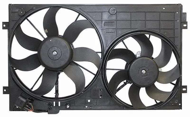 Radiator Fan Shroud Complete 1X295Mm,1X360Mm Vw Golf,Caddy,Eos,Touran 2004>