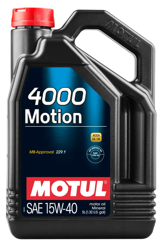 Motul 4000 Motion 15W40 5L Engine 100295