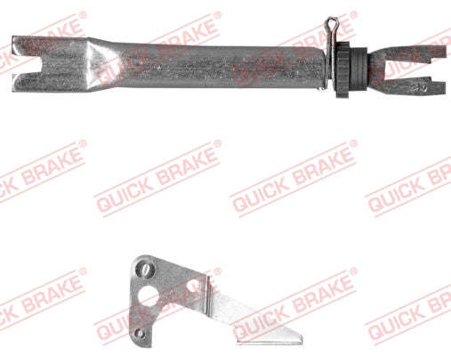 Brake Adjuster Left Ford B-Max, Fiesta 6, Figo 2, Focus 3 (10253024-1L)