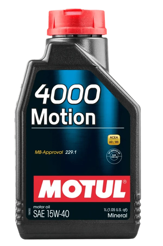 Motul 4000 Motion 15W40 1L Engine 102815