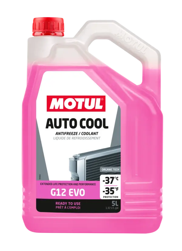 Motul Autocool G12 Evo -37C 5L Coolant* 112648