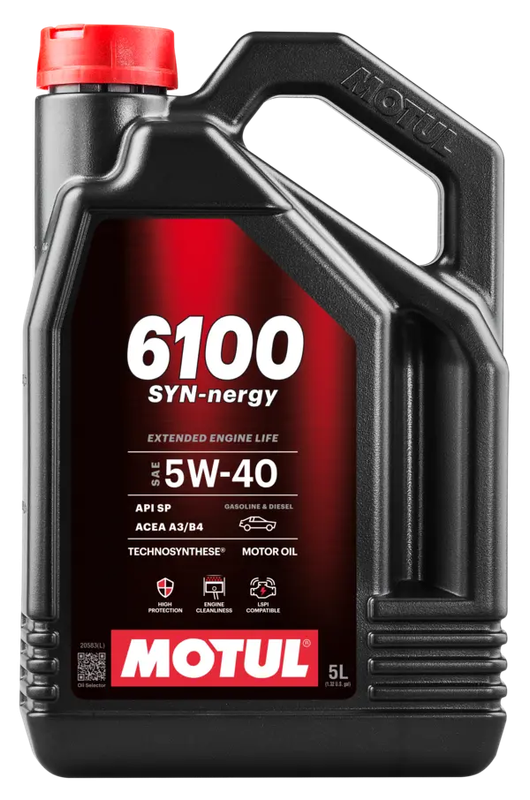 Motul 6100 Syn-Nergy 5W40 5L Engine 112963