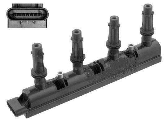 Ignition Coil 7Pin Opel Astra J,Corsa D,E,Adam,Mokka 1.4,1.4T