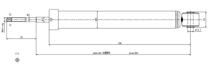 Rear Shock Absorber Renault Triber 1.0 B4D 2020- (9132340GMP)