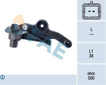 Crankshaft Pulse Sensor Fiat,Citroen C3,C4, Peugeot 206 1.4,1.6 (79118F)