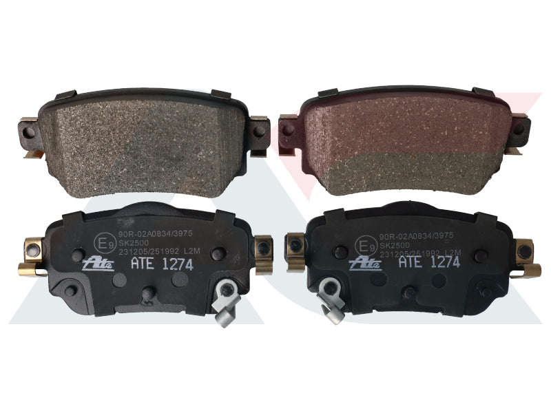 Rear Brake Pads  Nissan Qashqai, X-Trail, Renault Koleos, Kadjar (ATE1274)