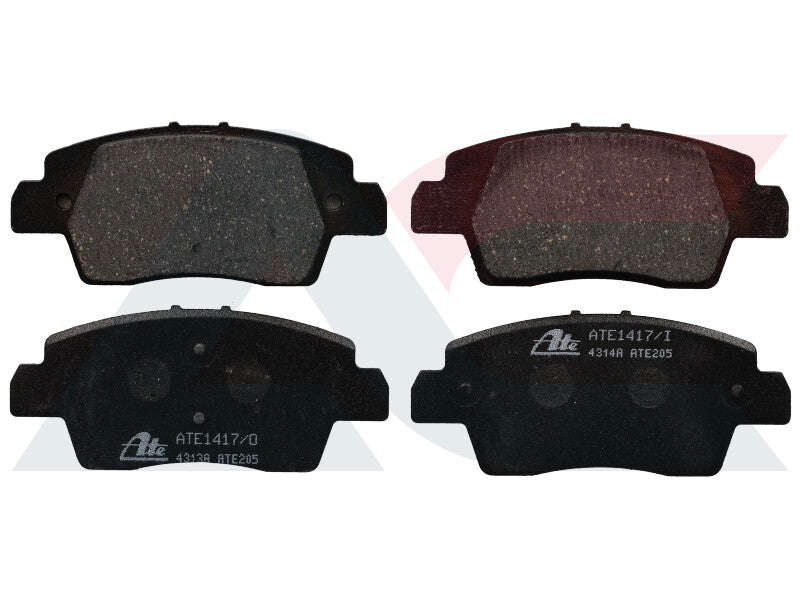 Front Brake Pads for Nissan Magnite, Renault Kiger, Kwid, Triber (ATE1417)