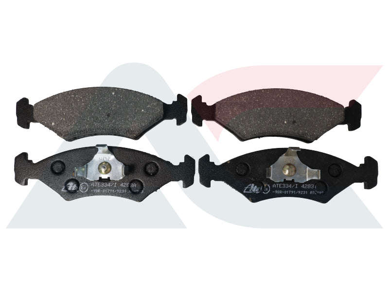 Front Brake Pads for Toyota Conquest, Tazz, Corolla, Ford Bantam, Fiesta (ATE334)