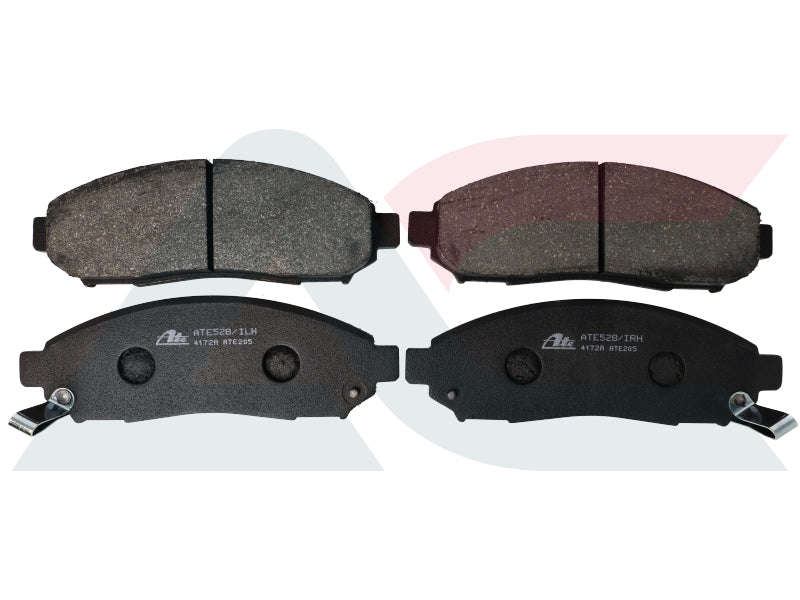 Front Brake Pads  Nissan Navara D40, NP300, Pathfinder, Leaf ATE528