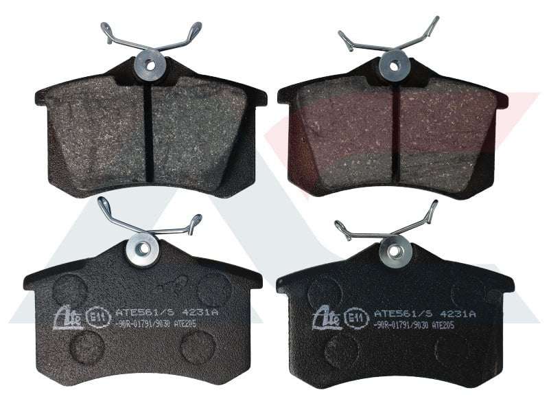 Rear Brake Pads for VW Polo, Golf, Audi A3, Renault Clio, Peugeot 307 & More (ATE561)