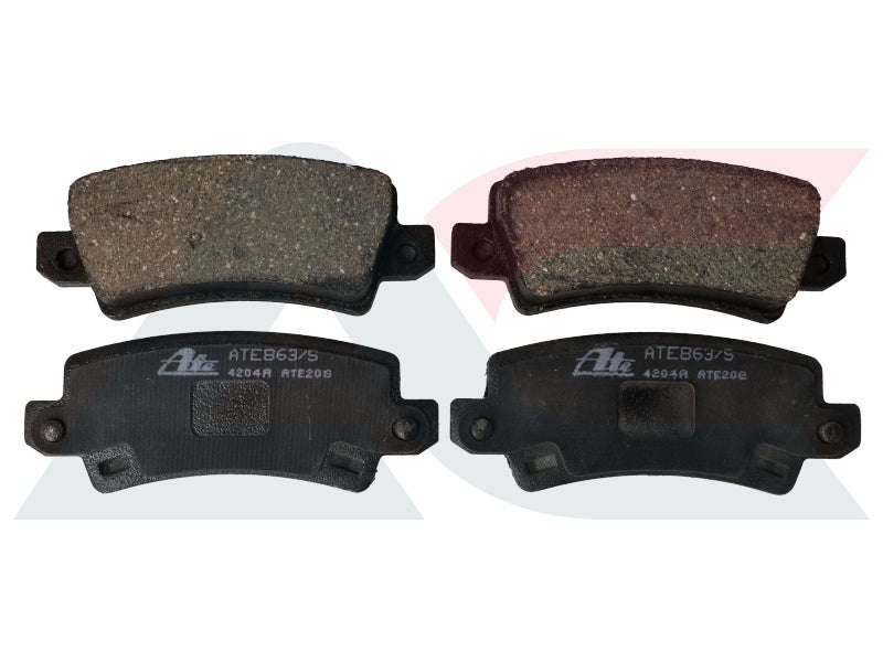 Rear Brake Pads  Toyota Corolla & RunX E12 (20022008) (ATE863)