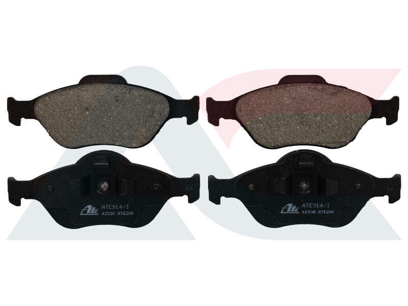 Front Brake Pads  Ford Figo, Fiesta | Mazda 2 | Toyota Yaris ATE914