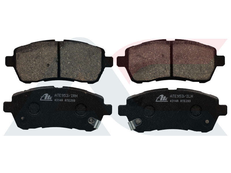 Front Brake Pads  Suzuki Swift, Toyota Starlet, Ford Figo, Mazda 2, Baleno (ATE953)