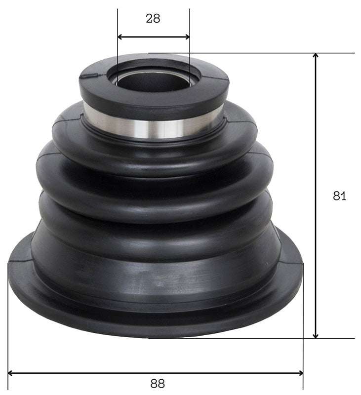 Inner Cv Boot Renault Clio Ii, Kangoo, Laguna Ii, Logan I (Ls), Megane I, Sandero/Stepway I (Bs),...