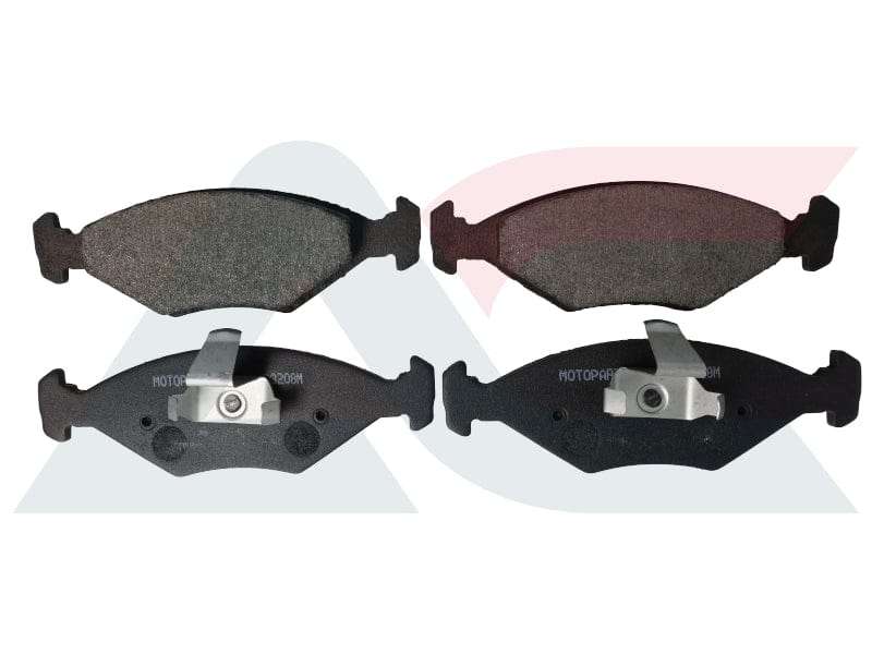 Front Brake Pads Toyota Cressida & Opel Astra, Kadett, Monza (19721995) (D3208M)