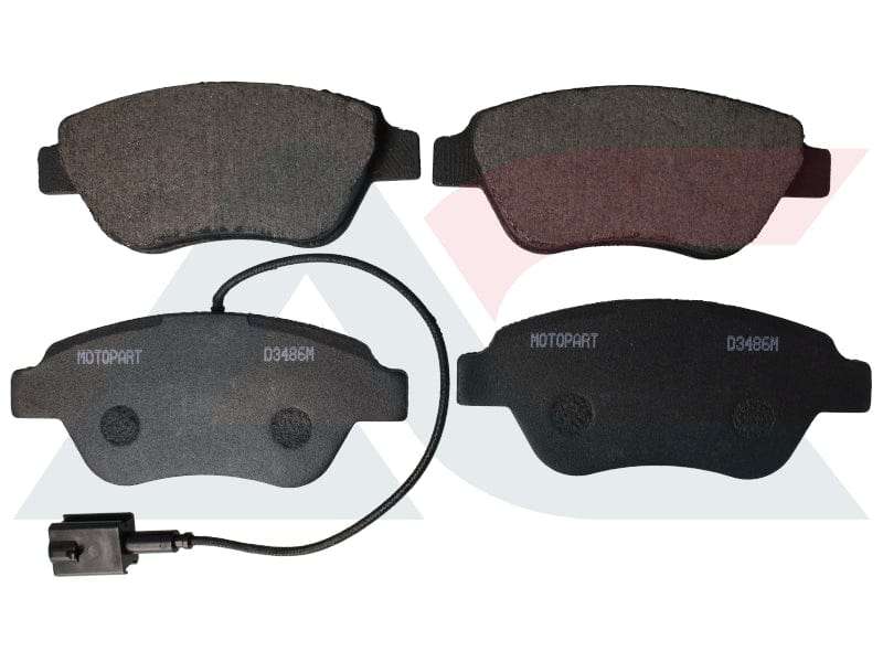 Brake Pads Fiat 500 Grande Punto Doblo (SET)  (D3486M)