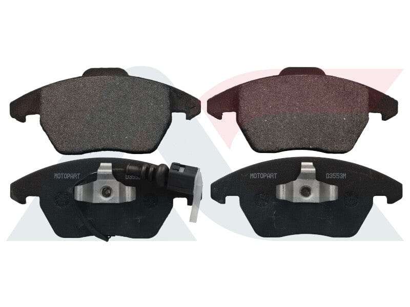 Brake Pads Audi A1 A3 Tt Seat Leon Vw Beelte Cc Crosspolo Eos Golf 5 6 Jetta (SET)  (D3553M)