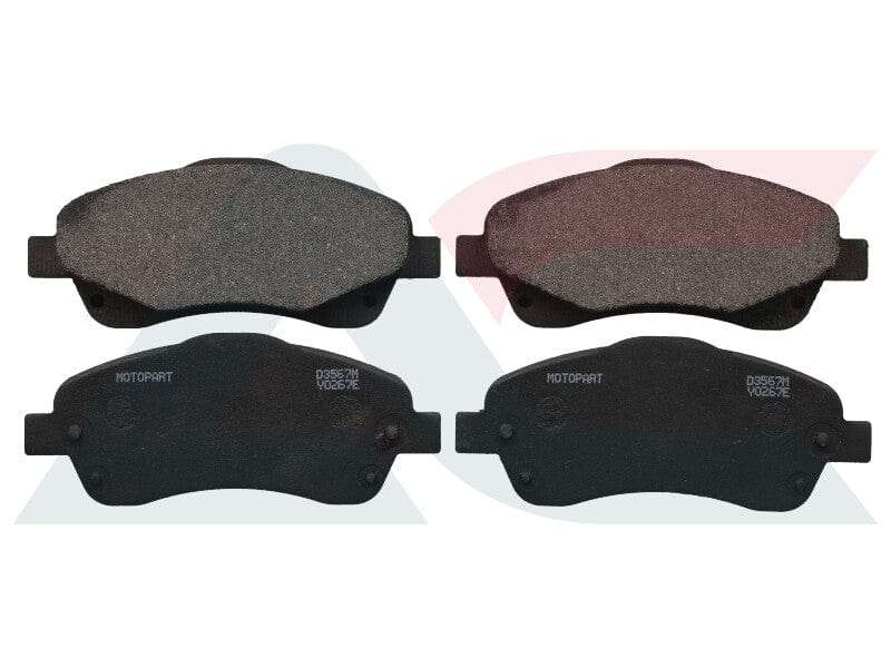 Brake Pads Toyota Avensis VeRear Solido 2005>2009 (SET)  (D3567M)