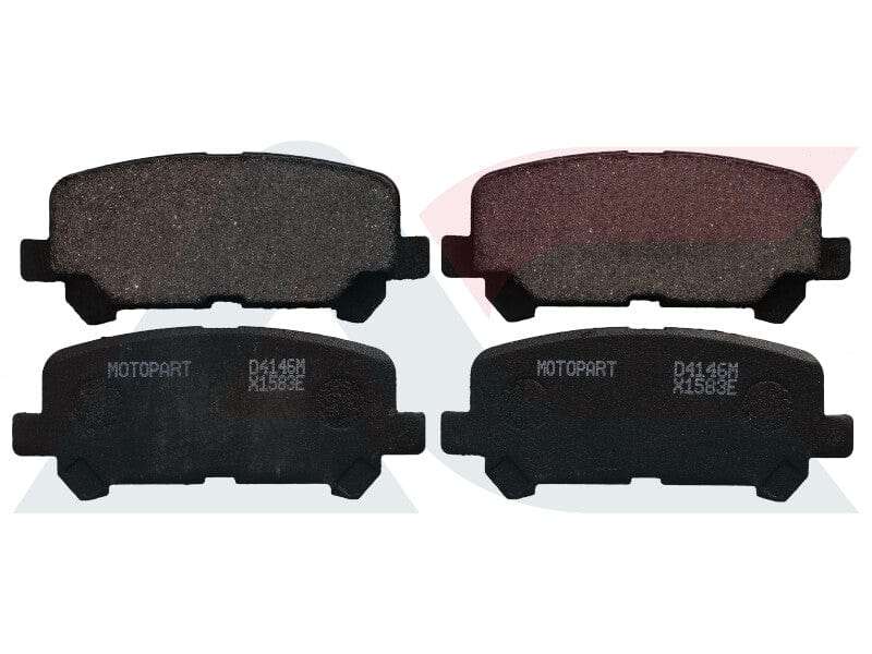 Rear Brake Pads Chevy Trailblazer 2.5D/2.8D/3.6, Isuzu MUX, Toyota Quantum 2.8 GL (D4146M)