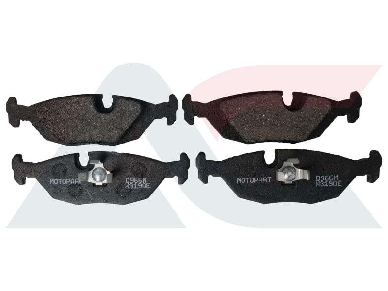 Rear Brake Pads BMW E30 320i/323i/325i, E28 525e/528i/535i, E24 635CSi (D966M)