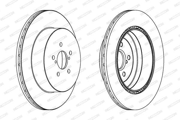 Brake Disc (SINGLE) Subaru WRX (Various) - Rear 316MM