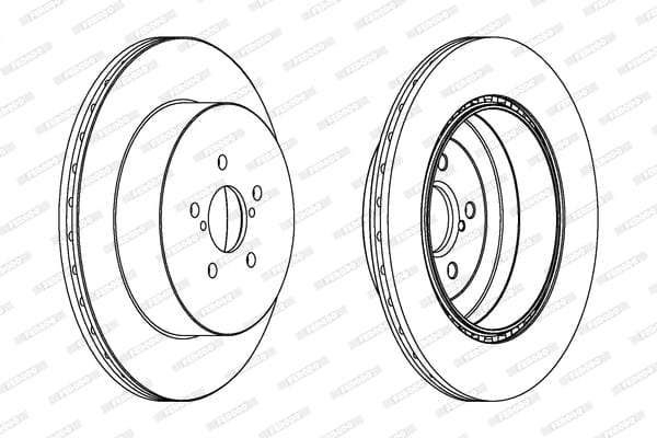 Brake Disc (SINGLE) Subaru WRX (Various) - Rear 316MM