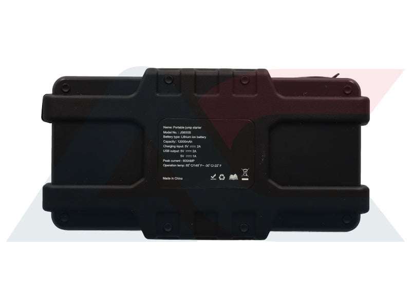 Jump Starter 12V  600A Battery Booster with Power Bank & Tester (JS600L)