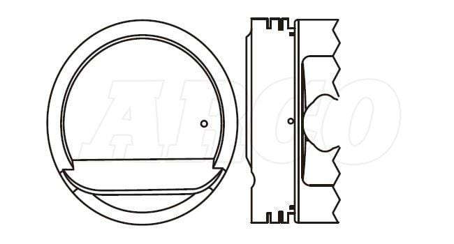 Piston Set Hyundai Elantra J2 1.6 16v G4GR (Without Rings / STD/000)
