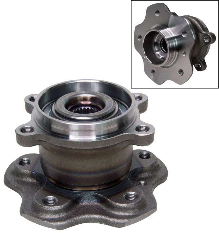 Rear Wheel Bearing Kit Nissan Qashqai II SUV 1.6 dCi R9M 4X4, Renault Kadjar 1.6 dCi R9M 4X4 (2013-)