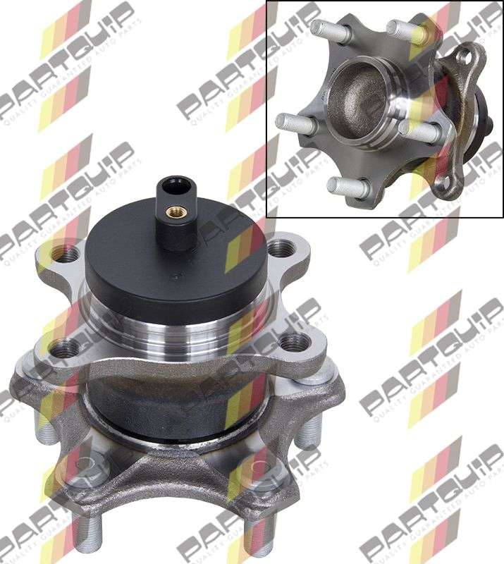 Rear Wheel Bearing Kit Suzuki Ertiga 1.4 Vvt Pet. K14B (2012-) (Pq1186)